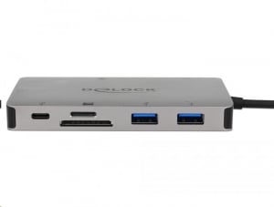 Delock USB-C 3.1 Docking Station 4K 30Hz szürke (87735)